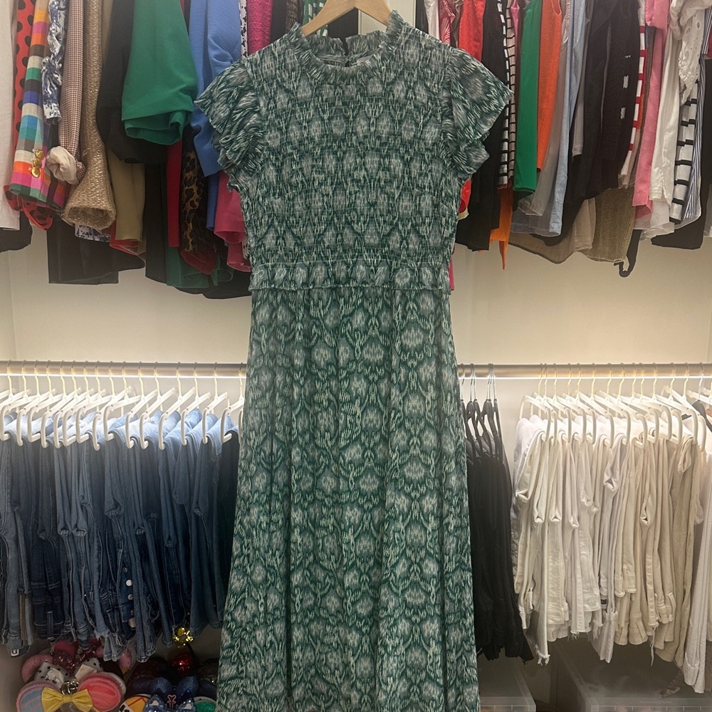 Chic Green Maxi Dress
